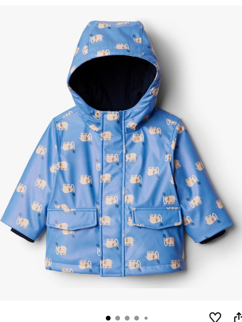 Sofia grainge Amazon lined rain jacket